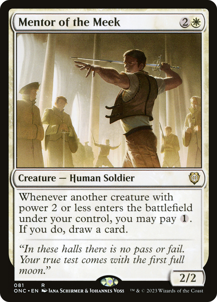 Mentor of the Meek (ONC-081)  - Phyrexia: All Will Be One Commander