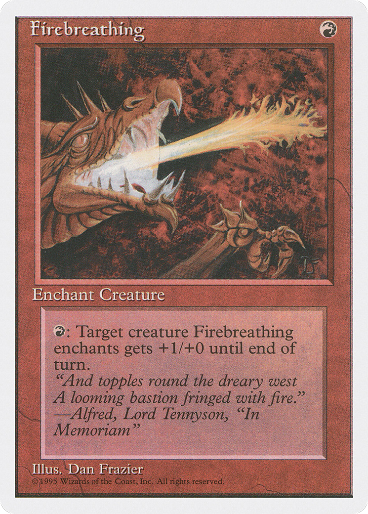 Firebreathing (4ED-)  - Fourth Edition