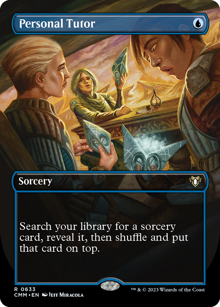 Personal Tutor (Borderless) (CMM-633)  - Commander Masters