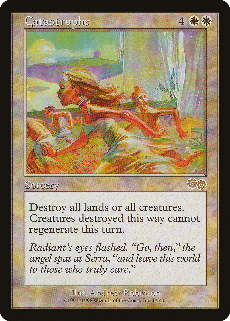 Catastrophe (USG-006)  - Urza's Saga