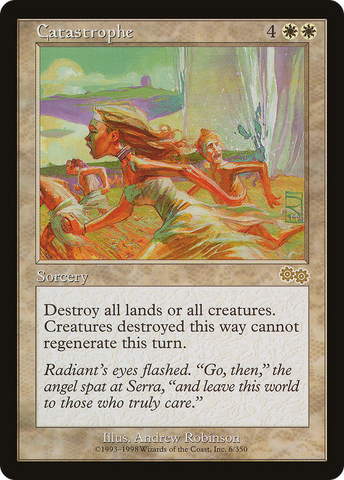 Catastrophe (USG-006)  - Urza's Saga