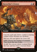Berserker's Frenzy (Extended Art) (AFC-298) - Adventures in the Forgotten Realms Commander