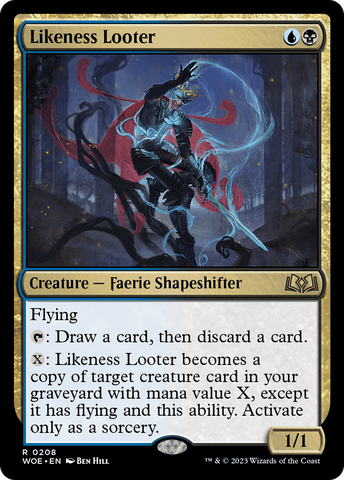 Likeness Looter (WOE-208)  Foil - Wilds of Eldraine