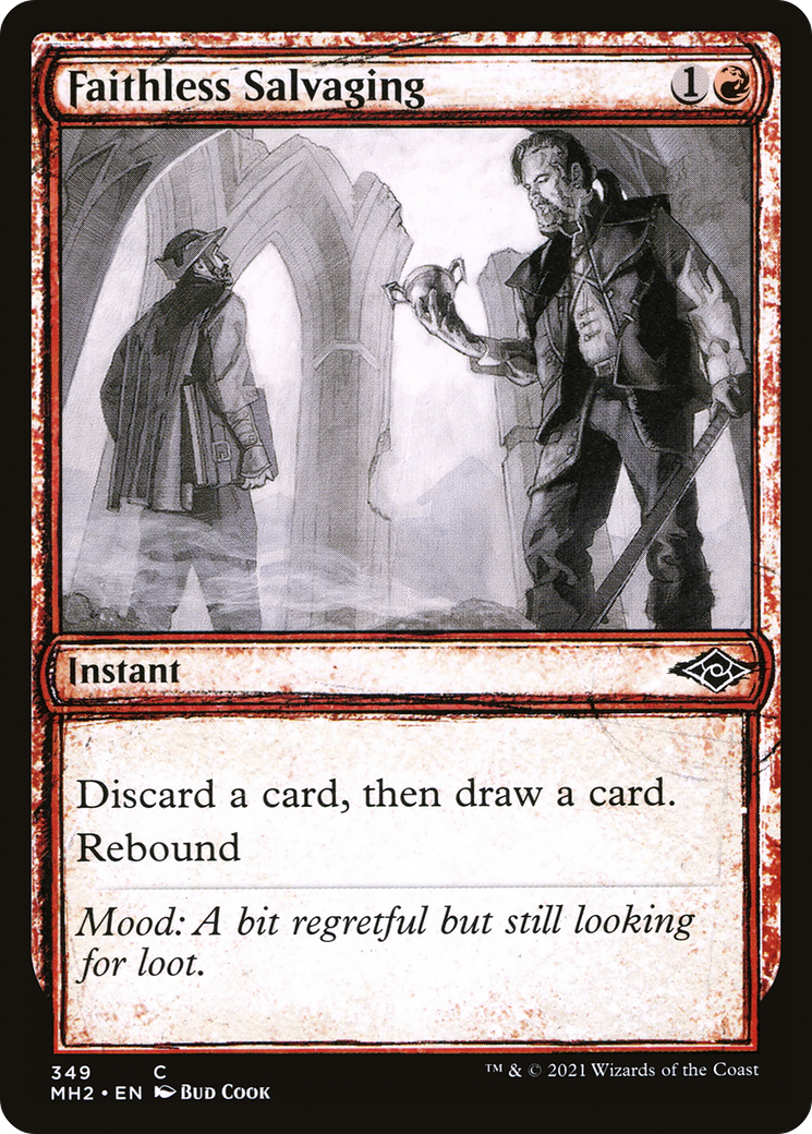 Faithless Salvaging (Showcase) (MH2-349)  - Modern Horizons 2: (Showcase)