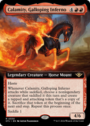Calamity, Galloping Inferno (Extended Art) (OTJ-330)  Foil - Outlaws of Thunder Junction: (Extended Art)