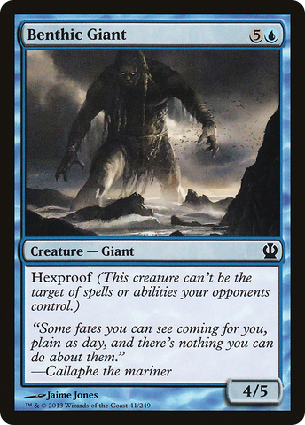 Benthic Giant (THS-041)  Foil - Theros