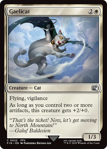 Gaelicat (FIN-022)  Foil - FINAL FANTASY