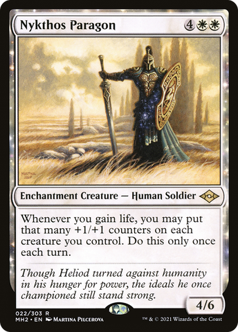 Nykthos Paragon (MH2-022)  Foil - Modern Horizons 2: (enchantment)