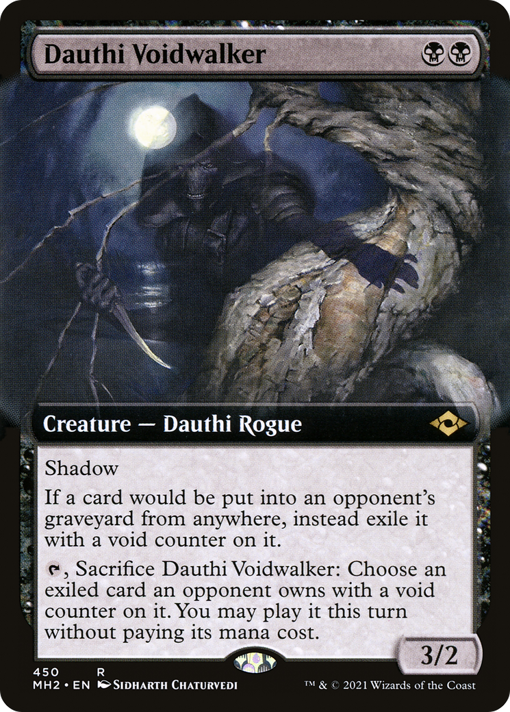 Dauthi Voidwalker (Extended Art) (MH2-450)  - Modern Horizons 2: (Extended Art)