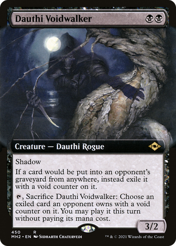 Dauthi Voidwalker (Extended Art) (MH2-450)  - Modern Horizons 2: (Extended Art)