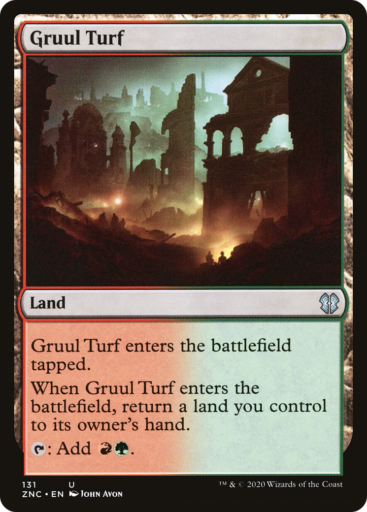 Gruul Turf (ZNC-131)  - Zendikar Rising Commander