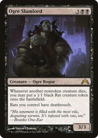 Ogre Slumlord (GTC-074)  - Gatecrash