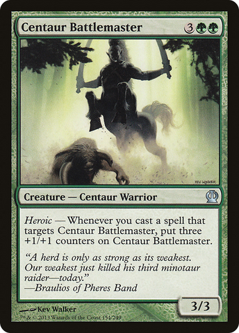 Centaur Battlemaster (THS-154)  - Theros