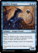 Archive Dragon (WOE-041)  Foil - Wilds of Eldraine