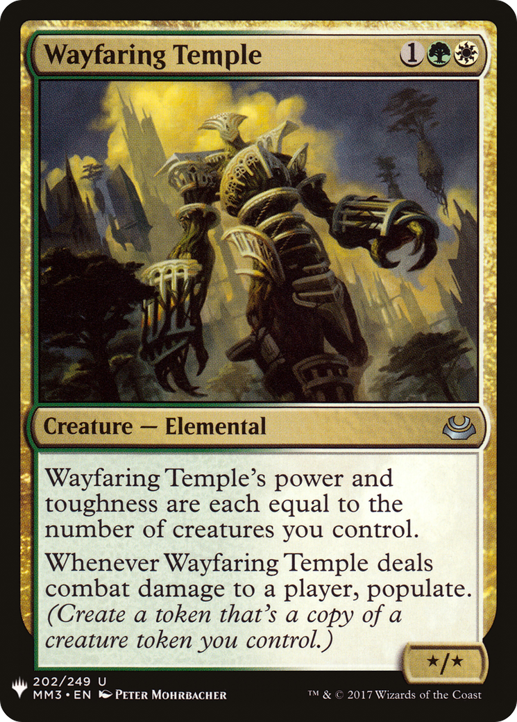 Wayfaring Temple (LIST-MM3-202)  - The List