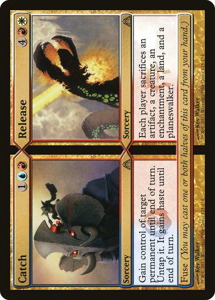 Catch // Release (DGM-125)  Foil - Dragon's Maze