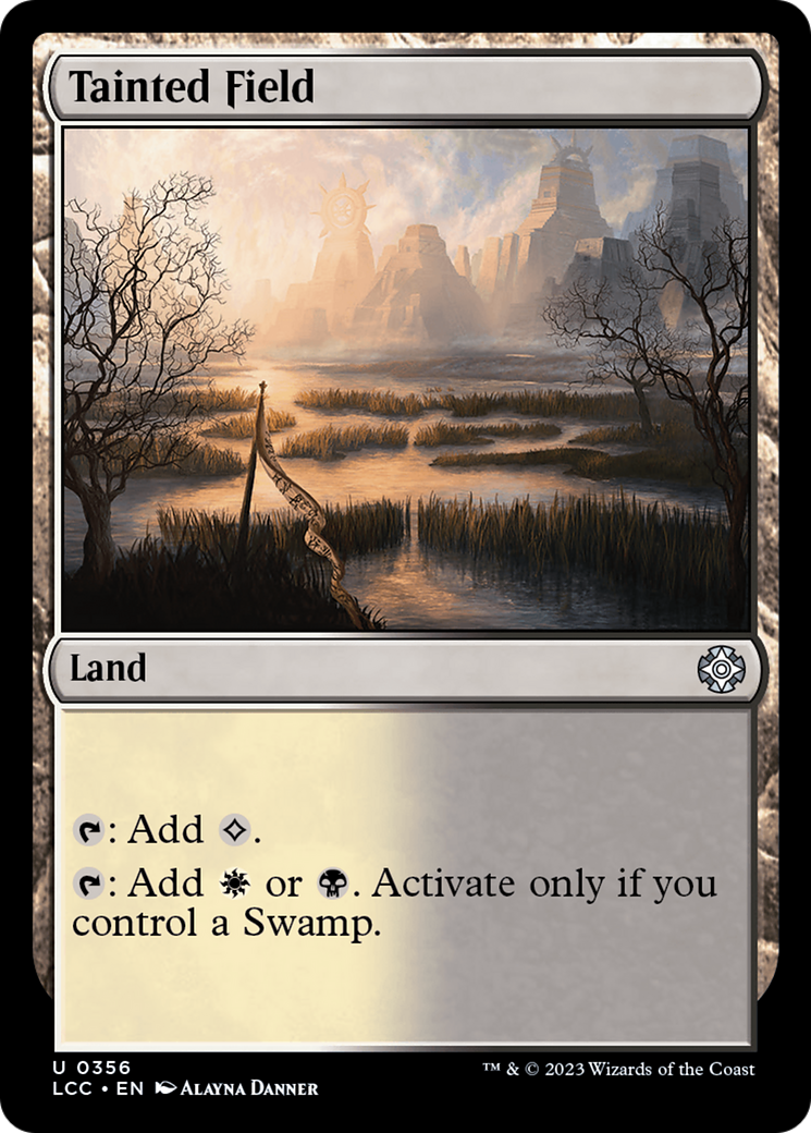 Tainted Field (LCC-356)  - The Lost Caverns of Ixalan Commander