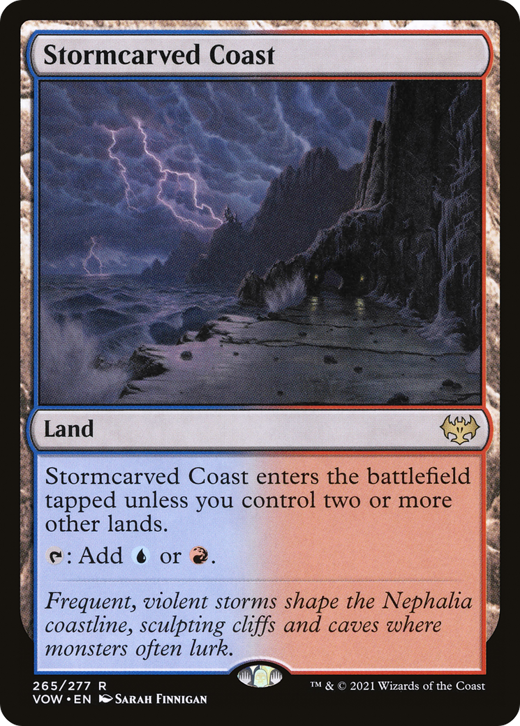 Stormcarved Coast (VOW-265)  - Innistrad: Crimson Vow