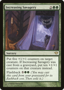 Increasing Savagery (DKA-120)  - Dark Ascension