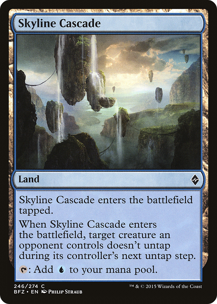 Skyline Cascade (BFZ-246)  Foil - Battle for Zendikar