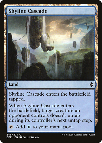 Skyline Cascade (BFZ-246)  - Battle for Zendikar