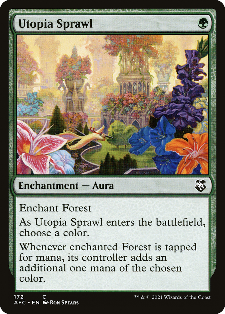 Utopia Sprawl (AFC-172)  - Forgotten Realms Commander