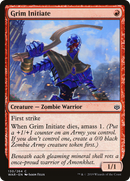 Grim Initiate (WAR-130)  Foil - War of the Spark