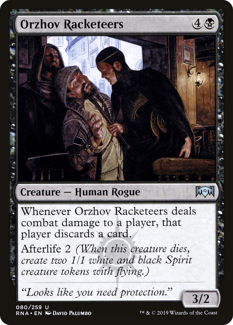 Orzhov Racketeers (RNA-080)  - Ravnica Allegiance