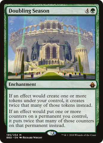 Doubling Season (BBD-195)  Foil - Battlebond