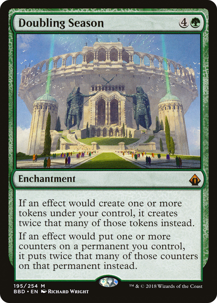 Doubling Season (BBD-195)  Foil - Battlebond