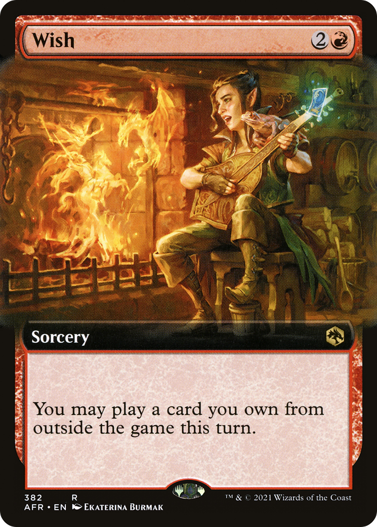 Wish (Extended Art) (AFR-382)  - Adventures in the Forgotten Realms: (Extended Art)