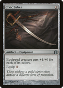 Civic Saber (RTR-227)  Foil - Return to Ravnica