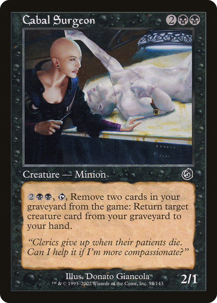 Cabal Surgeon (TOR-052)  - Torment