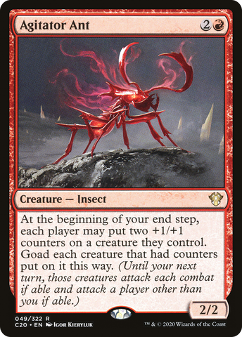 Agitator Ant (C20-049)  - Commander 2020