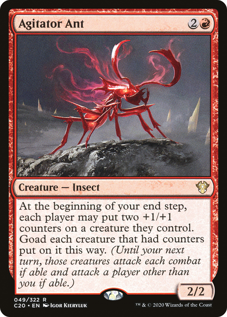 Agitator Ant (C20-049)  - Commander 2020