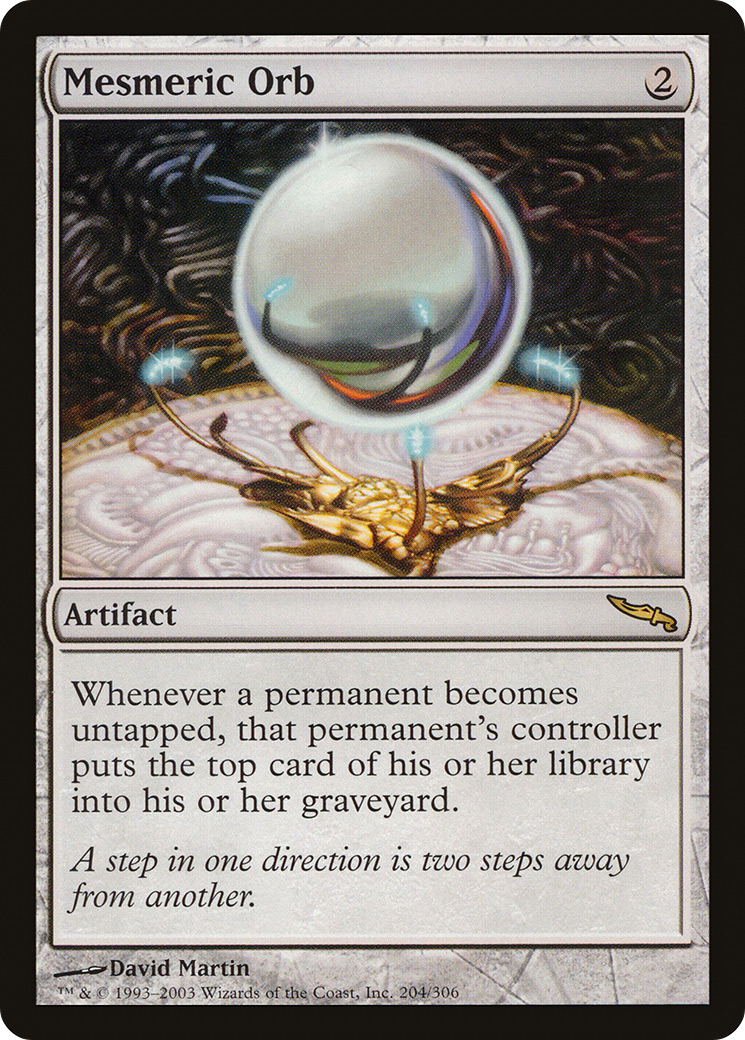 Mesmeric Orb (MRD-204)  - Mirrodin
