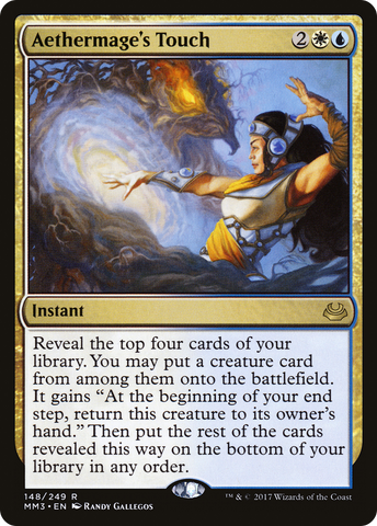 Aethermage's Touch (MM3-148)  - Modern Masters 2017
