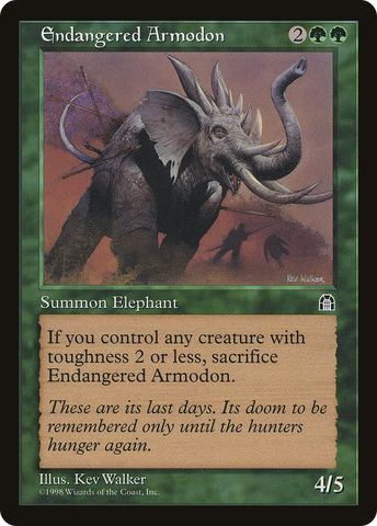 Endangered Armodon (STH-)  - Stronghold