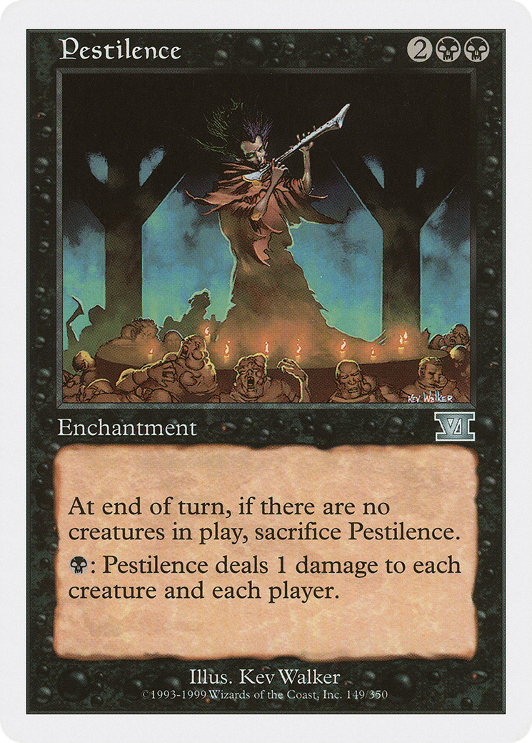 Pestilence (6ED-149)  - Classic Sixth Edition