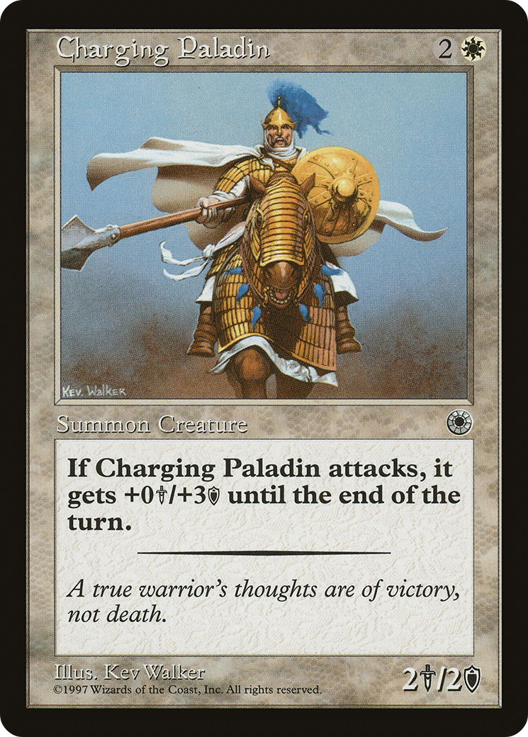 Charging Paladin (POR-)  - Portal