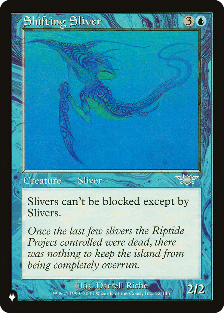 Shifting Sliver (LIST-52/145)  - The List