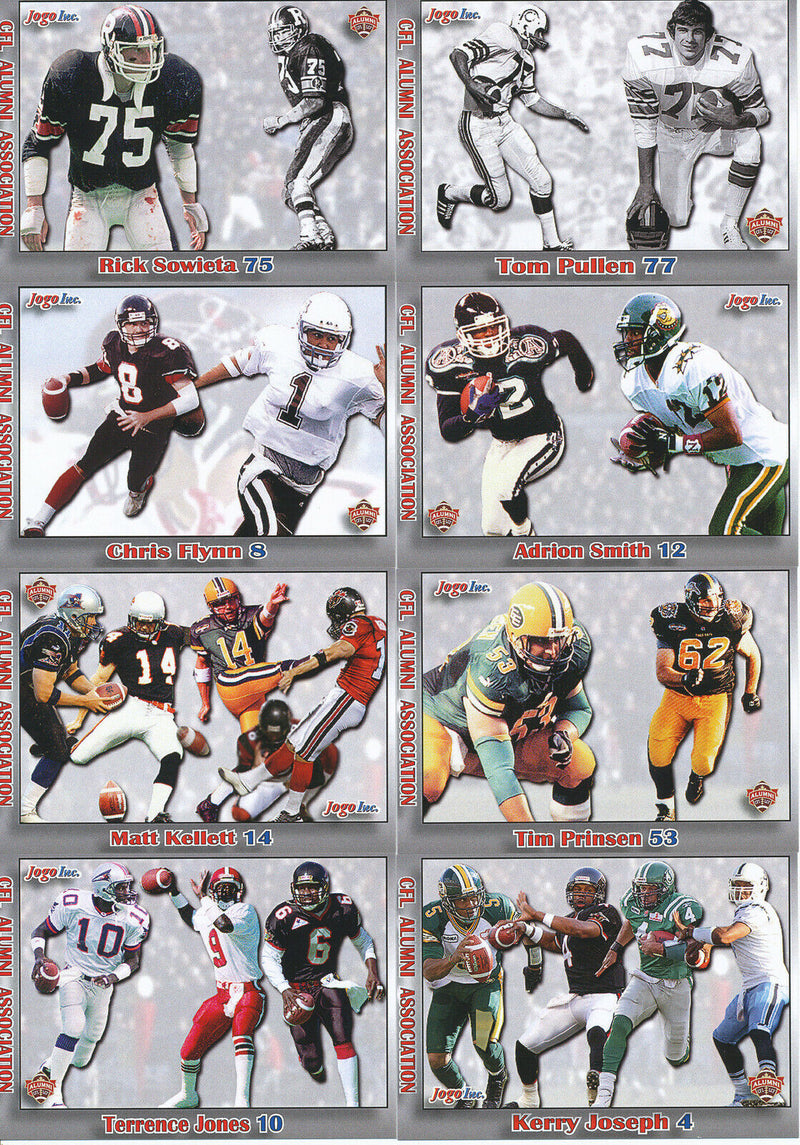 2014 Jogo CFL Alumni Association Series 5 Set of 20 Cards (