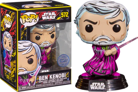 Funko Pop! Star Wars - Retro Series Exclusive Ben Kenobi #572