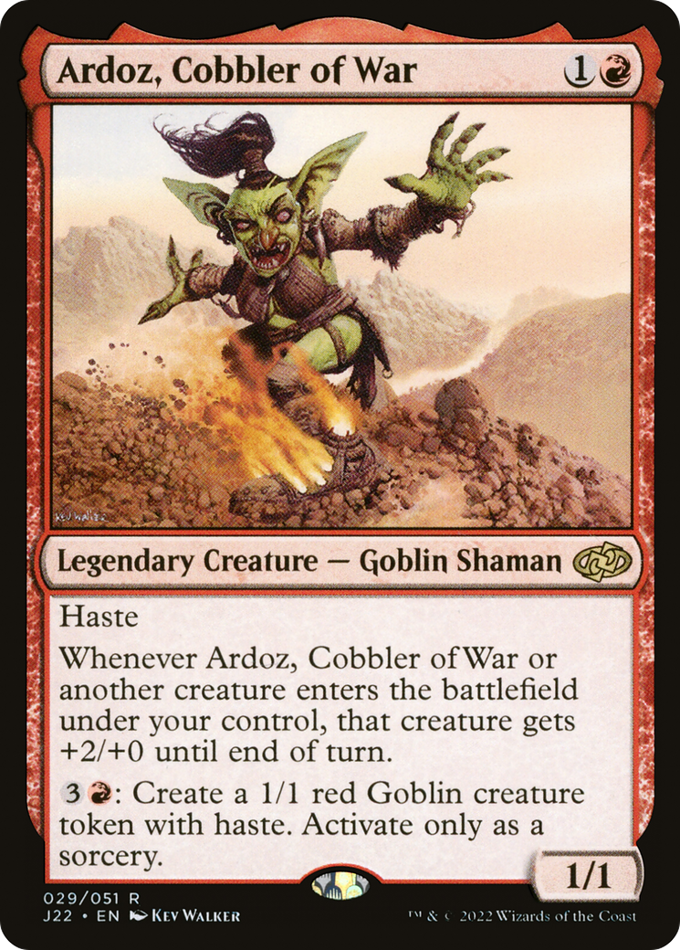 Ardoz, Cobbler of War (J22-029)  - Jumpstart 2022