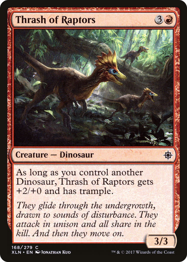 Thrash of Raptors (XLN-168)  - Ixalan