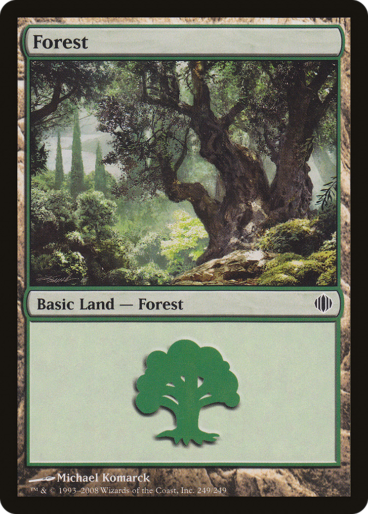 Forest (249) (ALA-249) - Shards of Alara Foil