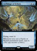 Archmage of Echoes (Extended Art) (WOC-045)  - Wilds of Eldraine Commander: (Extended Art)