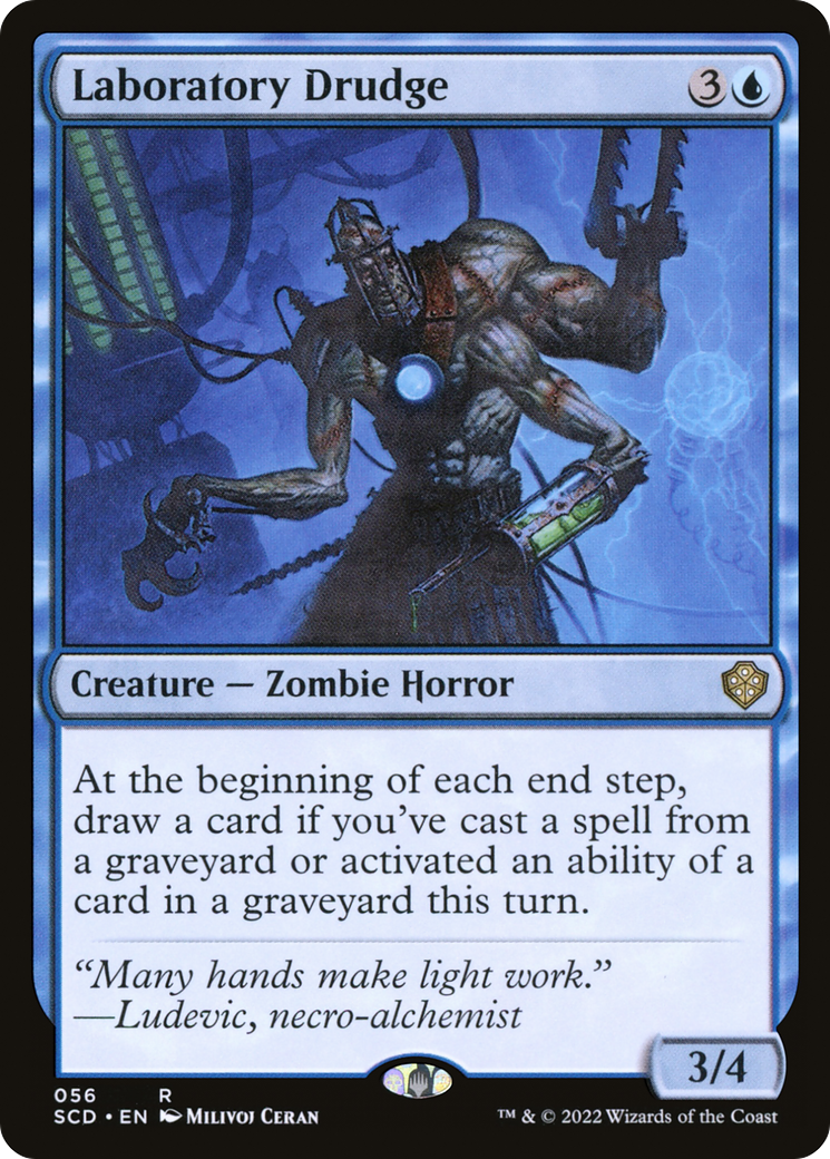 Laboratory Drudge (SCD-056)  - Starter Commander Decks