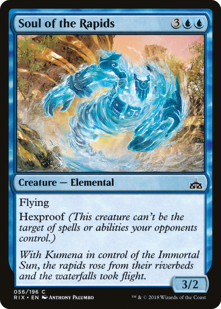 Soul of the Rapids (RIX-056)  - Rivals of Ixalan