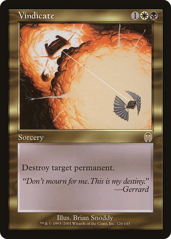 Vindicate (APC-126) - Apocalypse Foil